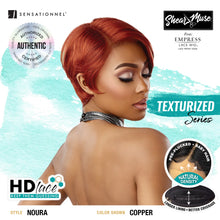 Load image into Gallery viewer, Sensationnel Shear Muse HD Lace Front Wig Empress Edge Noura - Bob, Breathable Comfort, Perfect for Daily Wear &amp; Styling
