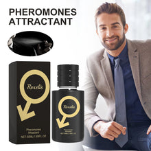 Load image into Gallery viewer, Roxelis Men Natural Scent Pheromone Perfume Charming Attractive Lasting Fresh Fragrance Men Perfume Spray for Bussiness Dating
