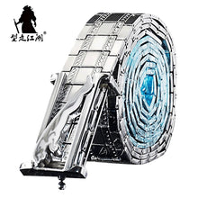 Load image into Gallery viewer, Mens belts Stainless steel Belt metal waistband goth Punk style luxury designer Panther Buckle Strap self-defense Belt male
