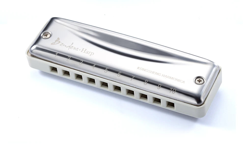 KONGSHENG harmonica 10 holes Diatonic mouth organ Key of C/D/E/F/G/A/Bb Musical Profession Instrument Blues harp for Beginner