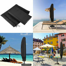 Load image into Gallery viewer, 183-280cm Outdoor Patio Umbrella Waterproof Protective Cover with Zipper for Garden Cantilever Parasol Umbrellas Case
