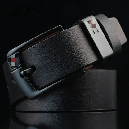 Maikun Belt Vintage Fashion Alloy Pin Buckle Men's Belts Student Wild For Men Business Casual Belt