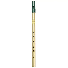 Load image into Gallery viewer, Brass Irish Whistle Flute Clarinet Tin Clarinet Metal Flute Musical Instrument Beginner Essentials Rugged
