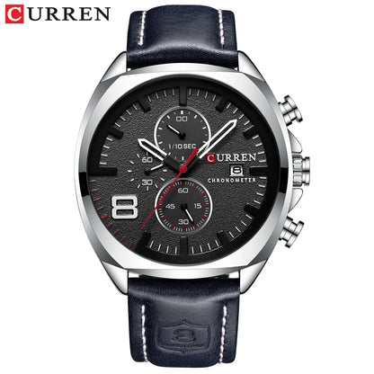 New Men Watches Top Brand Luxury CURREN Military Quartz Watch Men's Sport Wristwatch Relogio Masculino Waterproof