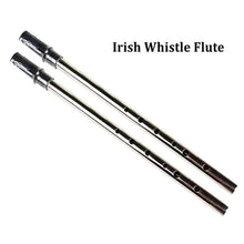 Load image into Gallery viewer, Tin Whistle Irish Flute Feadog 6 Hole D Key Feadan Flauta Clarinet Flute Irish Whistle Flute Musical Instrument
