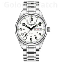 Load image into Gallery viewer, Luminous Watch Men 2020 CARNIVAL Mens Watches Top Brand Luxury Waterproof Sports Quartz Wristwatch Japan Movement Watch For Men
