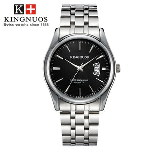 Men Wristwatches  Wrist Watch Men's Top Brand Luxury Business Male Clock Date Quartz-Watch Leather Relogio Masculino Hodinky