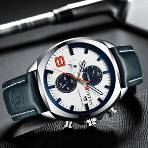 New Men Watches Top Brand Luxury CURREN Military Quartz Watch Men's Sport Wristwatch Relogio Masculino Waterproof
