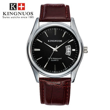 Load image into Gallery viewer, Men Wristwatches  Wrist Watch Men&#39;s Top Brand Luxury Business Male Clock Date Quartz-Watch Leather Relogio Masculino Hodinky
