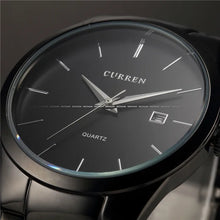 Load image into Gallery viewer, Curren Men Watches Top Brand Luxury Male Watch Full Steel Display Date Fashion Quartz-Watch Business Men&#39;s Watch Reloj Hombre
