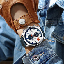 Load image into Gallery viewer, New Men Watches Top Brand Luxury CURREN Military Quartz Watch Men&#39;s Sport Wristwatch Relogio Masculino Waterproof
