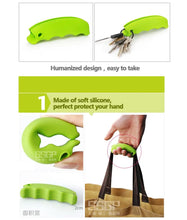 Load image into Gallery viewer, Shopping Bag Carrier Cady High Quality Silicon Grocery Holder Household Portable Comfortable Bag Holder

