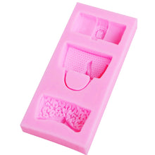Load image into Gallery viewer, Byjunyeor F1154 Fashion Bags Epoxy UV Resin Fondant Chocolate Mold Silicone Mold Fondant Cake Decoration Molds
