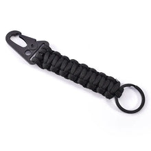 Load image into Gallery viewer, MKENDN Carabiner Umbrella Rope Keychain Outdoor Camping Climbing Tactical Survival Tool Eagle beak Snap Clip Lock Buckle Hook
