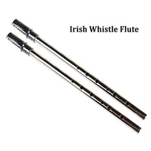 Load image into Gallery viewer, Tin Whistle Irish Flute Feadog 6 Hole D Key Feadan Flauta Clarinet Flute Irish Whistle Flute Musical Instrument
