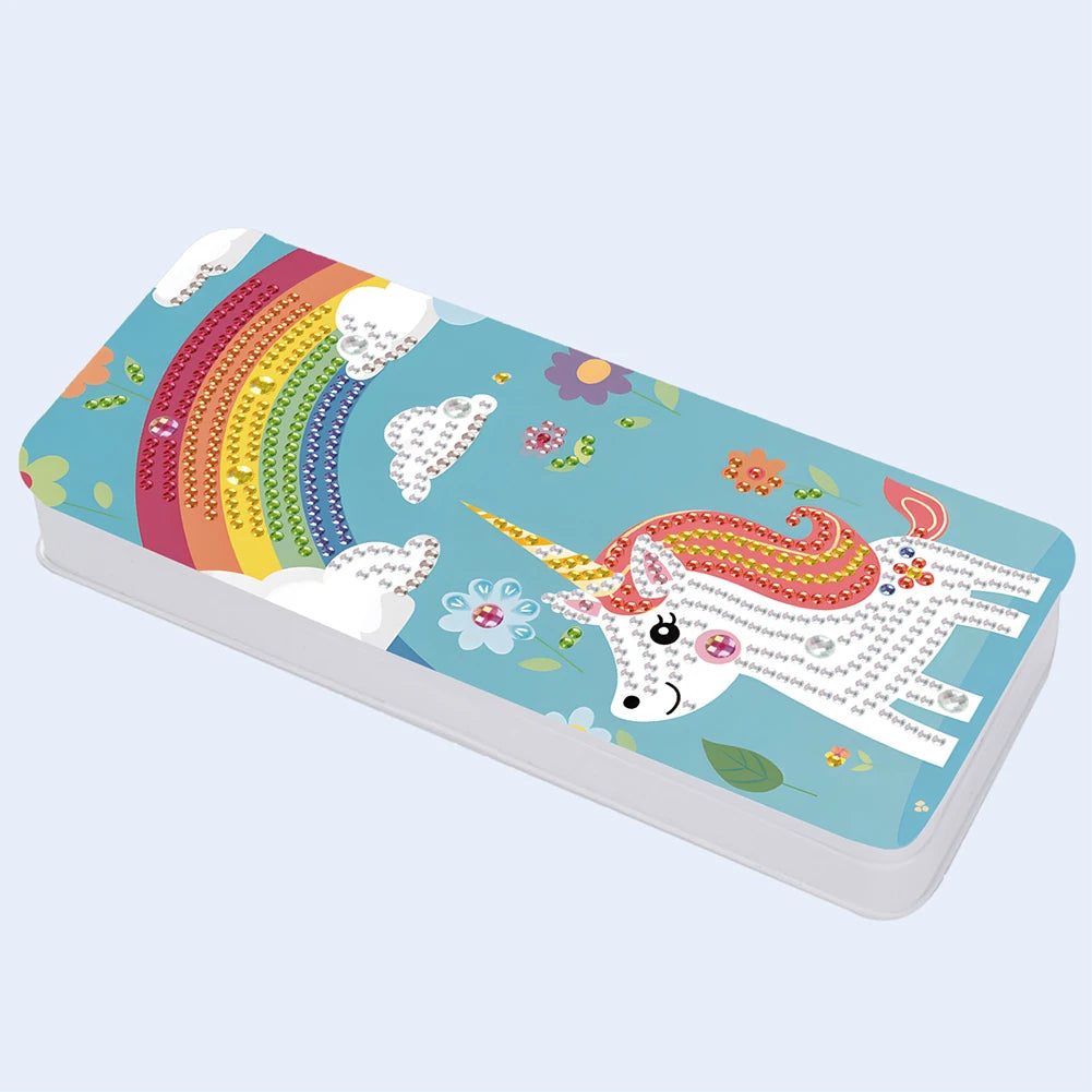 21 New Diamond Painting Pencil Case Art Pen Holder Aesthetic Diamond Painting Stationery Case As a Gift for School Children