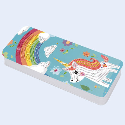 21 New Diamond Painting Pencil Case Art Pen Holder Aesthetic Diamond Painting Stationery Case As a Gift for School Children