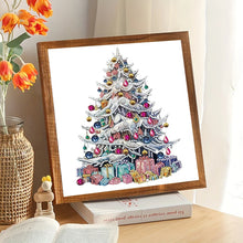Load image into Gallery viewer, 5D Christmas Tree Pattern DIY "Diamond Painting Set, partially inlaid with irregular diamonds, home decoration artwork. New Diam
