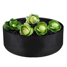 Load image into Gallery viewer, 10/40/50/100 Gallons fabric garden raised bed round planting container grow bags fabric planter pot for plants nursery pot
