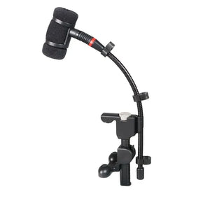 Instrument Microphone Clip Clamp for Violin Mandolin Cello and Wooden Guitar, Mic Stand Rackmount
