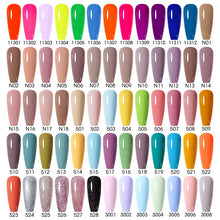 Load image into Gallery viewer, NAILCO 15ml Transparent Nude Color Series Jelly Gel Nail Polish Pink Red Nails Art Manicure Gel Varnishes Gellack Design Lacquer
