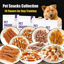 Load image into Gallery viewer, Dog Snacks 110g Bruxism Cookies Milk Stick Chicken Breast Beef Strips Training Incentives Nutritious Healthy Pet Snack Foods
