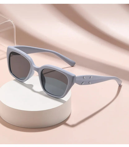 Sunglasses For Women With High-end Face, Small Anti-uv Large Frame Retro Cat Eye Glasses 2025 New Sunglasses 9673