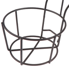 Load image into Gallery viewer, Garden Hanging Plant Iron Racks Balcony Round Flower Pot Rack Railing Fence
