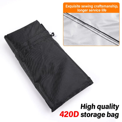 Motorcycle Waterproof Cover 420D UniversalOutdoor Protection Motorbike Rain Cover Sunshade Dustproof Uv Protective Thick Oxford