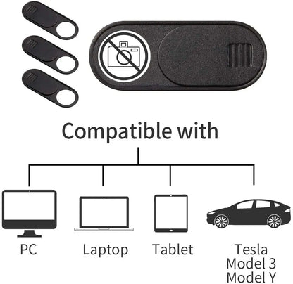 Privacy Protector Camera Cover For Tesla Model 3 Y Center Console Accessories Webcam Slide Switch Blocker Interior Sticker Trim