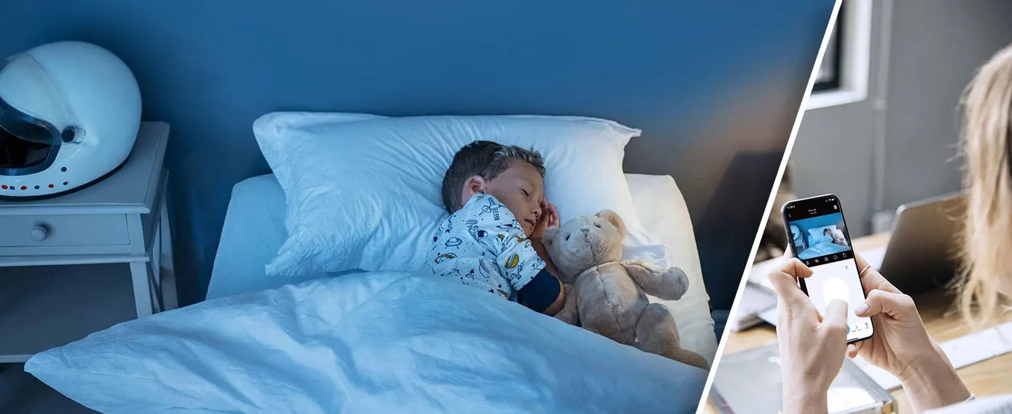 Jennov 2Pcs 2K WiFi Light Bulb Security Camera Wireless Outdoor - Cameras for Home Security Outside, Light Socket Indoor Camera