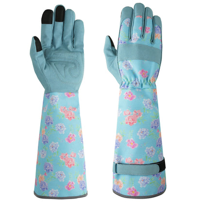 Gardening Gloves for Women Breathable leather Garden Gloves with Grip Thorn-Proof Puncture-Resistant Work Gloves