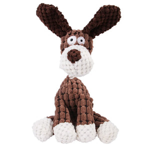 Immortal Squeaker Plush Toy for Aggressive Chewers Dropship Dog Toys for Grinding Teeth Dog Toy Pet Product Puppy Dogs Bite Doll