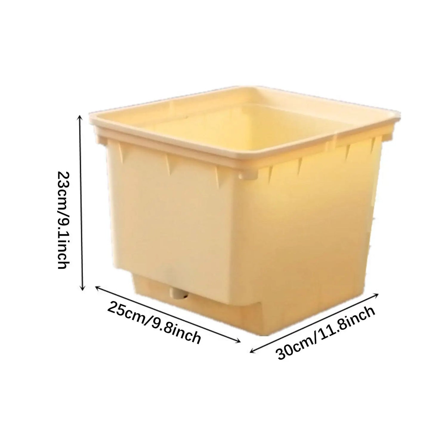 Hydroponics Bucket with Siphon Elbows Vegetables Growth Planter Smart Growing Equipment for Tomato Cucumber Pepper Planting Kit