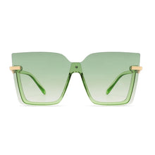 Load image into Gallery viewer, Women Men Sun Glasses Streetwear Large Frame Eyewear GogglesHollow Out Square One-piece Sunglasses Women MenGlasses
