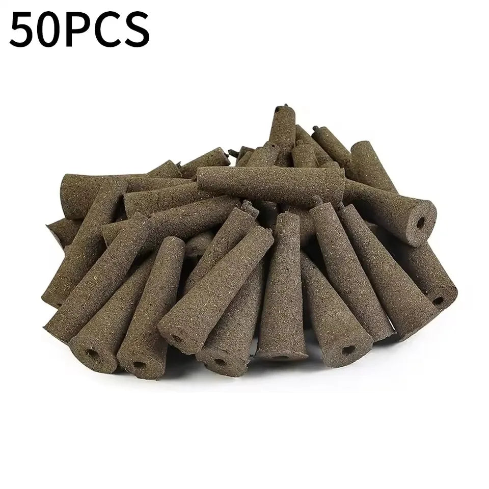 50Pcs Seed Grow Sponges Replacement Root Growth Sponges Seedling Starter Plugs Seed Starting Seed Pod Hydroponic Garden Planting