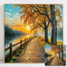 Load image into Gallery viewer, Landscape Diamond Painting 5D DIY Mosaic Sunset Decoration For Home
