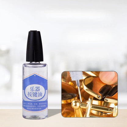 Musical Instrument Keys Oil 30ml Sturdy Reusable Saxophone Clarinet Maintenance Oil for Clarinet Sax Cornet Oboe Piccolo Trumpet