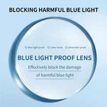 Load image into Gallery viewer, YOOSKE Blue Light Blocking Reading Glasses Men Women Ultralight TR90 Titanium Alloy Optical Frame Eyeglasses Square Eyewear
