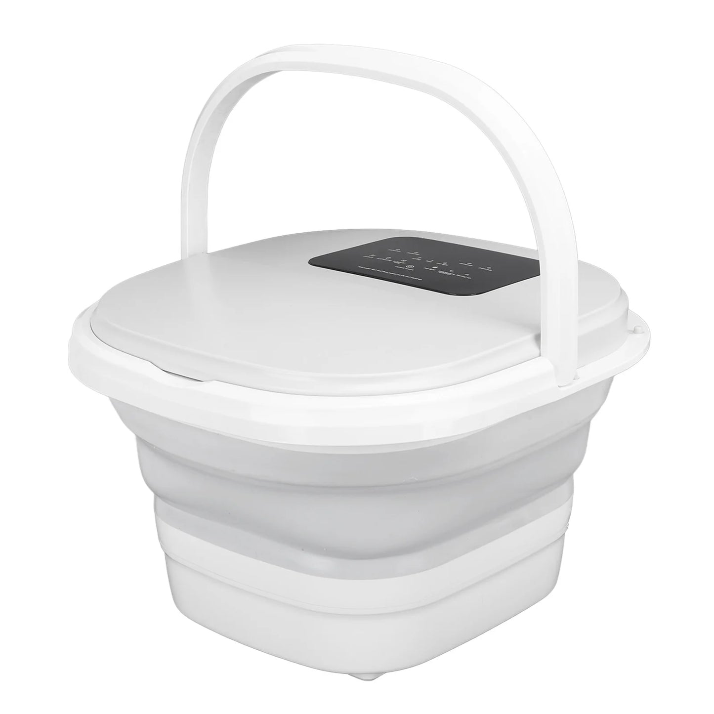 Foot Soak Tub Smart Foldable 420W 8L Large Capacity Heating Foot Massager Spa Soaker with 8 Set Rollers