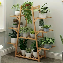 Load image into Gallery viewer, 1pc Balcony Flower Rack Storage Rack Indoor Succulent Climbing Flower Rack Plant Planter Rack Modern Living Room Floor Stand
