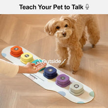 Load image into Gallery viewer, Mewoofun Dog Buttons Training Words Dog Talking Training Buttons Set 6 Packs for Communication Starter Pack with Training Manual
