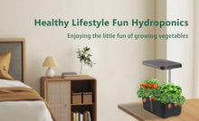 Load image into Gallery viewer, Plant Hydroponic Machine with Lifting Rod Planting Vegetables Intelligent Flowerpot Household LED Lights Hydroponic System
