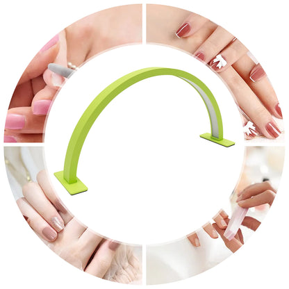 LED Half Moon Light Adjust Brightness 3000K‑6000 Half Moon Desk Lamp for Nail Art, Facial Spa, Skincare, Lash Extensions