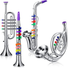 Load image into Gallery viewer, Classical Clarinet Trumpet Saxophone Imitation Musical Instrument Toys Boys Girl Early Education Learning Tool for Kids Children
