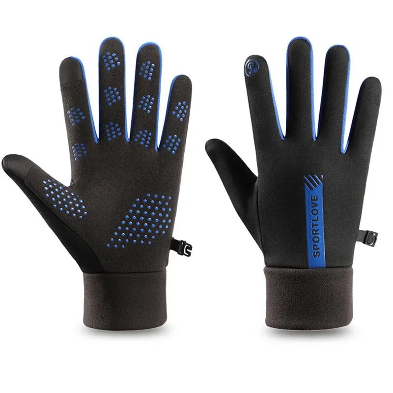 Winter Gloves Women Cycling Bike Thermal Cold Resistance Wind Waterproof Bicycle Warm Outdoor Running Skiing Mittens
