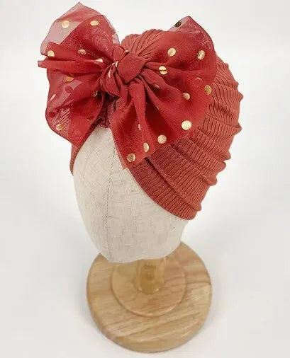 Lovely Shiny Bowknot Baby Hat Cute Solid Color Baby Girls Boys Hat Turban Soft Newborn Infant Cap Beanies Head Wraps