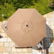 Load image into Gallery viewer, Umbrella Replacement Canopy 6/8 Ribs Patio Umbrella Cloth without Stand 7.5/9/10ft Outdoor Beach Garden Waterproof Parasol Cover
