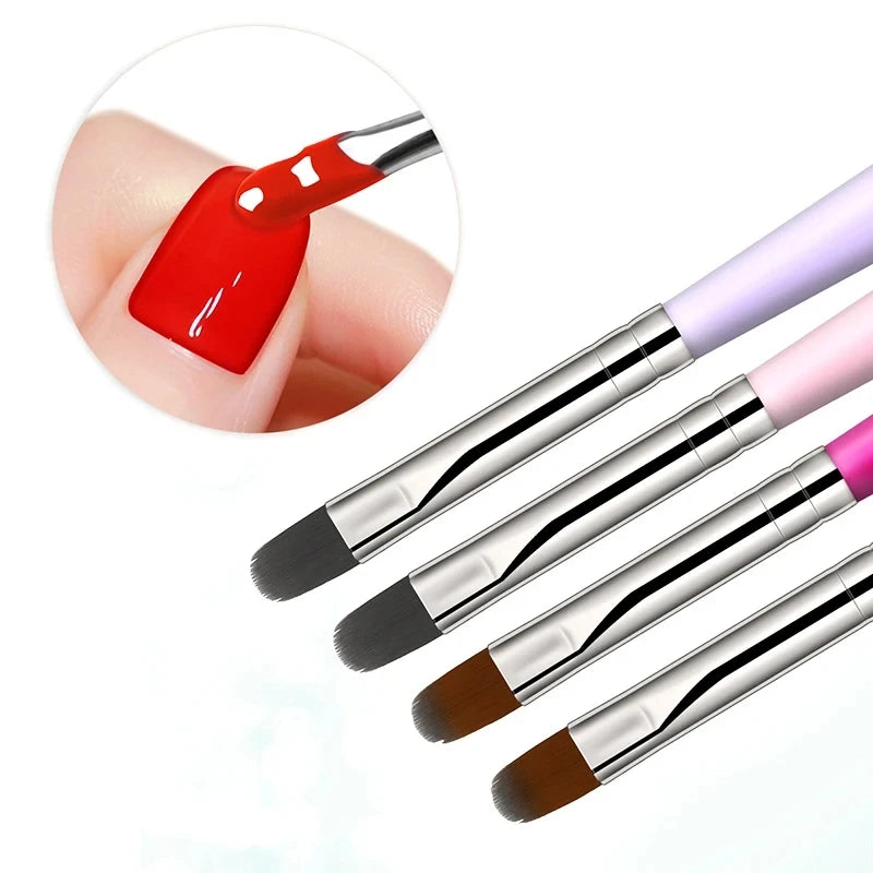 Nails Art Brush Pattern Phototherapy Acrylic UV Gel Extension Builder Coating Painting Pen DIY Manicure Accessories Tools