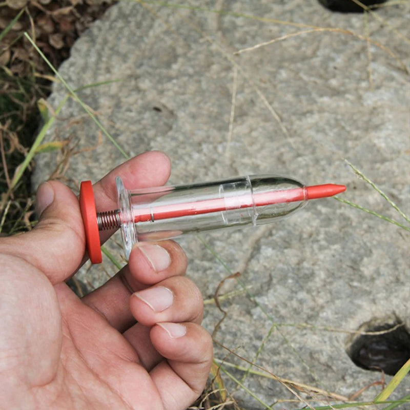 Syringe Seeder Mini Sowing Seed Dispenser Garden Sower Planter Manual Seeding Tools Flower Pot Bed Gardening